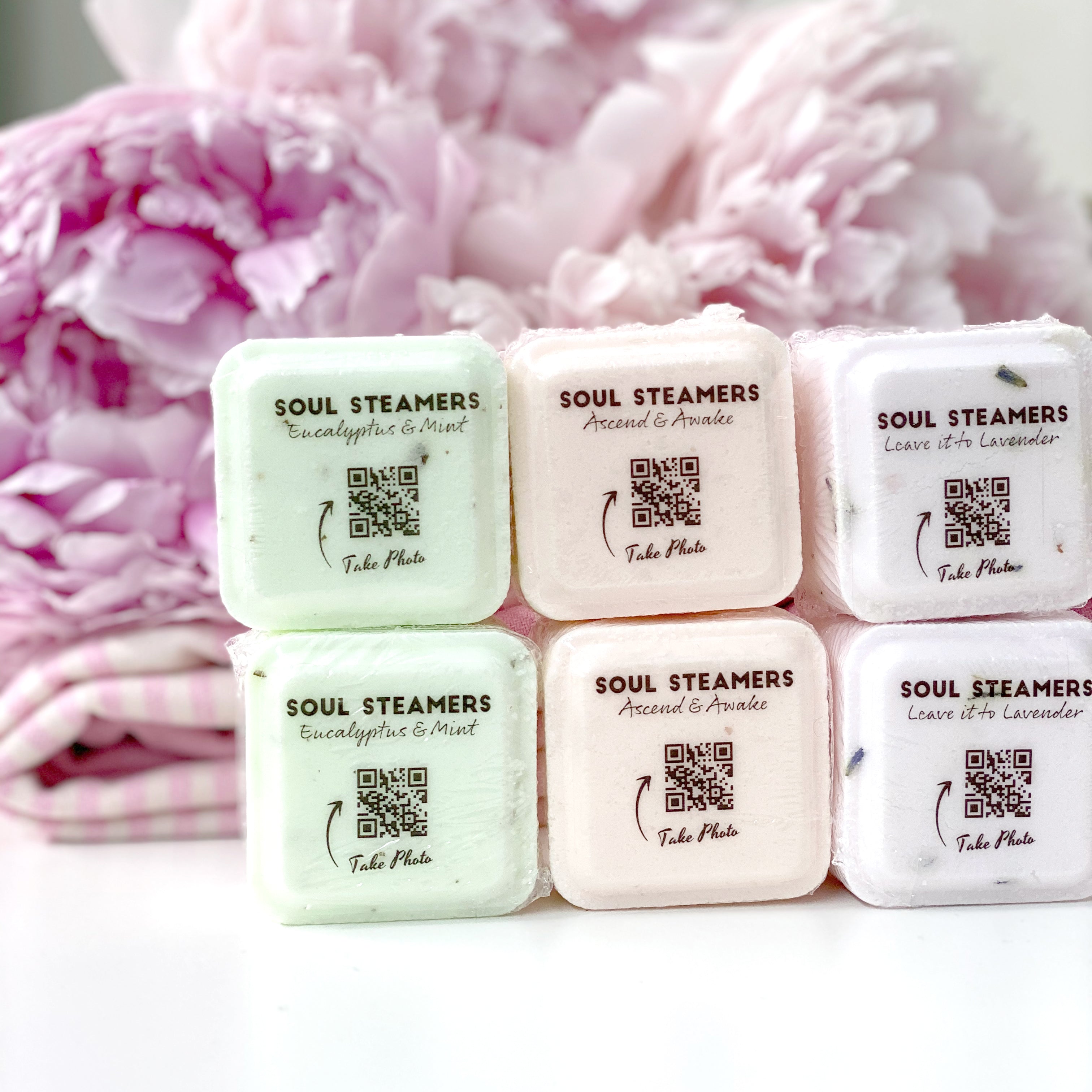 Best Aromatherapy Shower Steamers - XL Essential Oil Cubes | Soul Balm Sisters