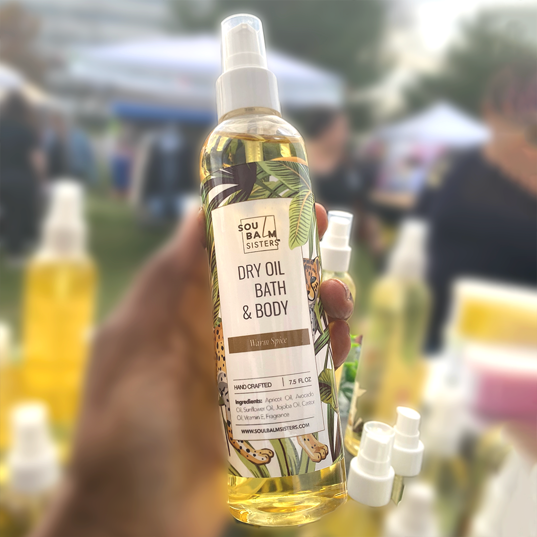 Body Massage Oil - Dry Oil Bath & Body